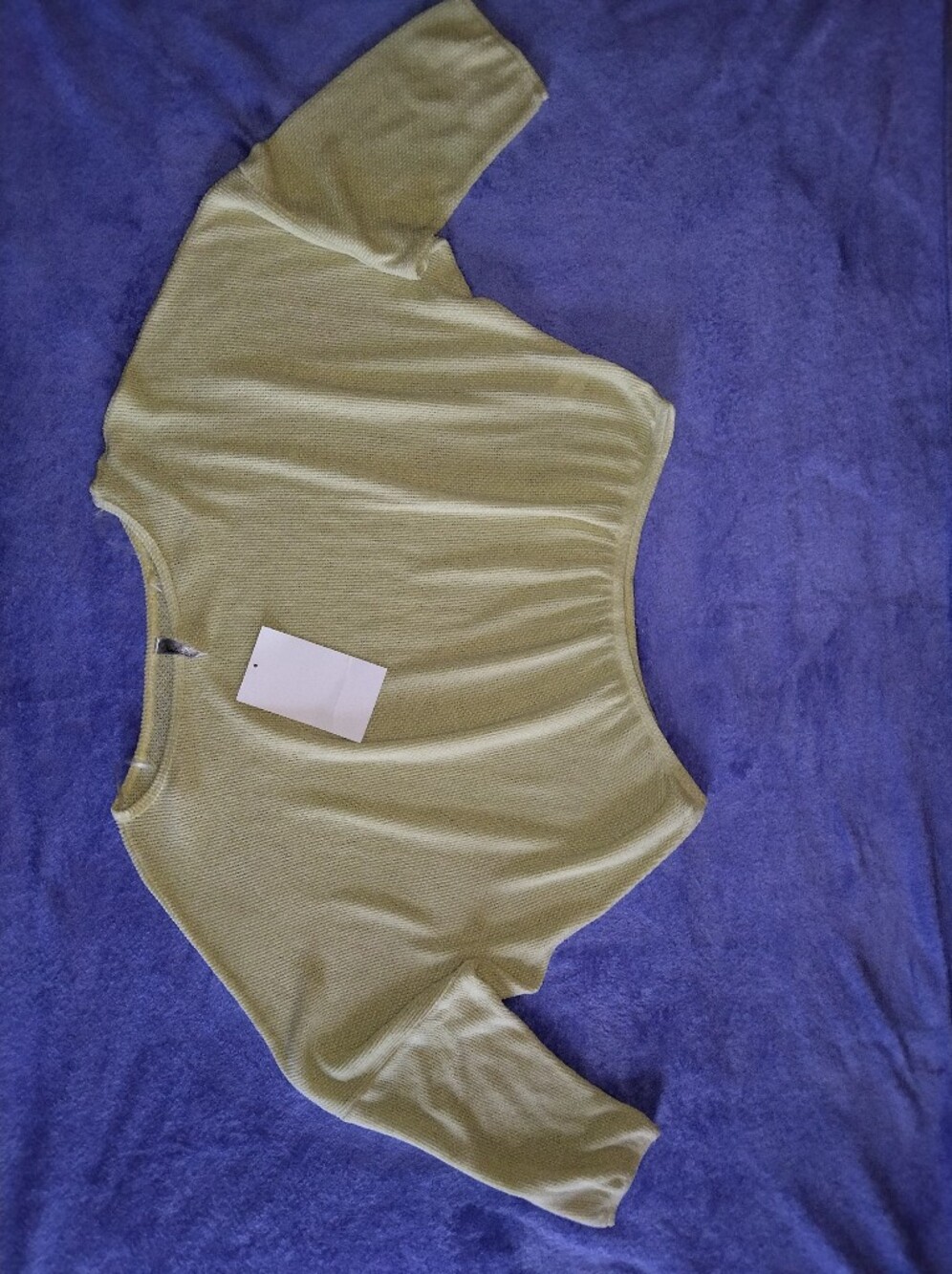 Freeloader Lime Green Open-Knit Crop Top